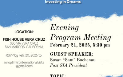 February Program Meeting